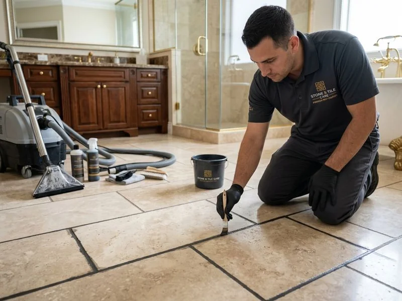 Tile & Grout Cleaning & Coloring in Las Vegas