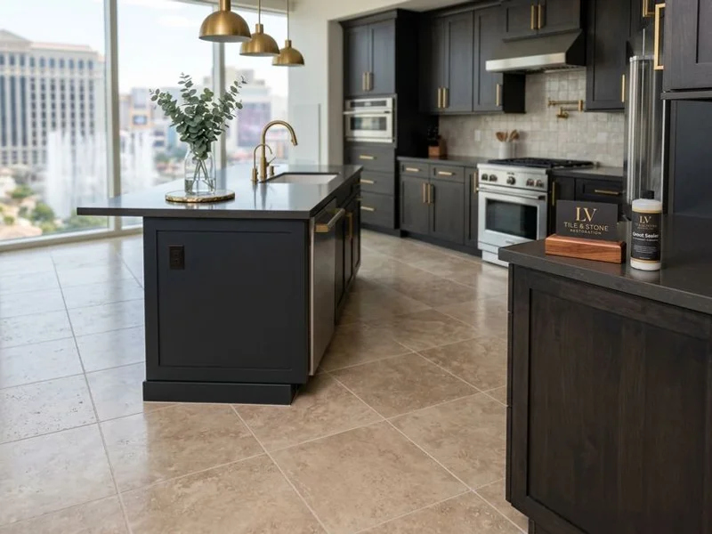 Color-sealed grout with uniform appearance