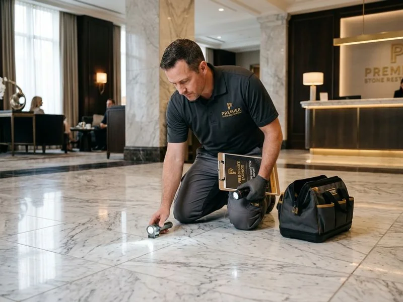 Free on-site estimate for stone restoration